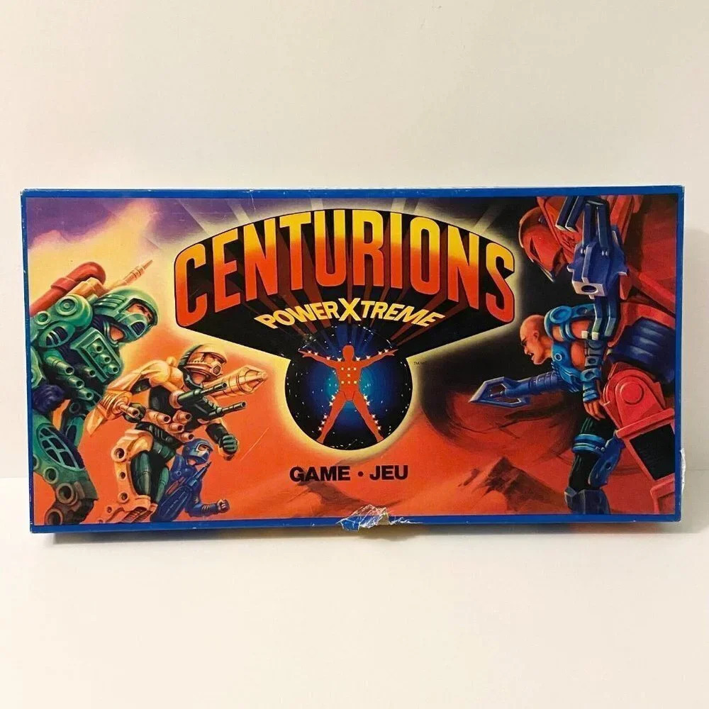 Vintage 1986 Centurions Power Xtreme Board Game Parker Brothers Missing 1 Mover
